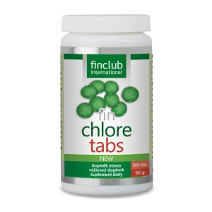 Suplement diety oczyszczenie organizmu Chloretabs 180 tabl. FinClub