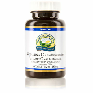 Suplement diety na odporność  Witamina C z bioﬂawonoidami