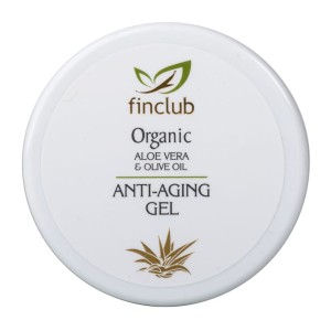 Żel naturalny anti-aging aloe vera & olej z oliwek FinClub 100ml