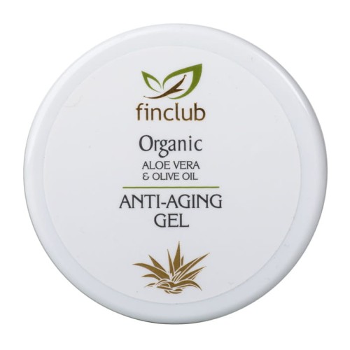 Żel naturalny anti-aging aloe vera &amp; olej z oliwek FinClub 100ml