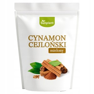 Cynamon Cejloński Mielony Naturalny 200 g Sunplant