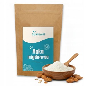 Mąka Migdałowa Keto Naturalna 1000 g Sunplant