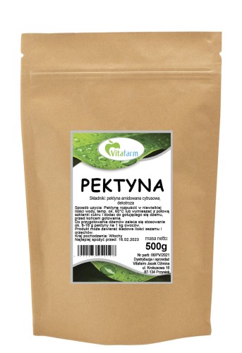 Pektyna Amidowana Cytrusowa 500 g VitaFarm