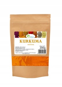 Kurkuma Mielona Naturalna 200 g VitaFarm
