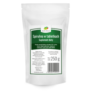 Spirulina Tabletki 1000 szt. 250 g Słodkie Zdrowie