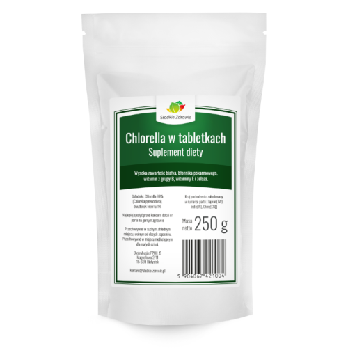 hlorella Tabletki 1000 szt. 250 g Słodkie Zdrowie