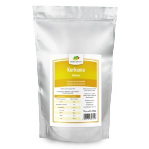 Kurkuma Mielona Naturalna Przyprawa 200 g Słodkie Zdrowie