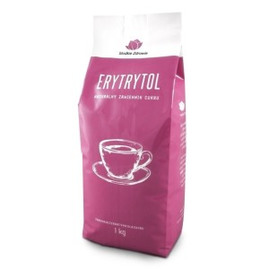 Erytrytol Naturalny Zamiennik Cukru 1000 g Słodkie Zdrowie