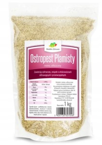 Ostropest Plamisty Mielony Naturalny 1000 g Słodkie Zdrowie