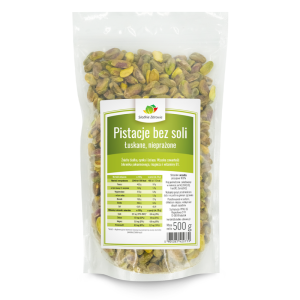 Pistacje Łuskane Niesolone Naturalne 500 g Słodkie Zdrowie