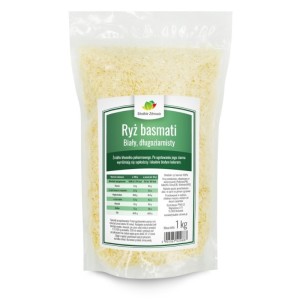 Ryż Basmati Aromatyczny Długoziarnisty 1000 g Słodkie Zdrowie