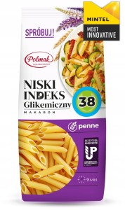 Makaron Penne Niski Indeks Glikemiczny 250 g Pol-Mak