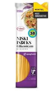 Makaron Spaghetti Niski Indeks Glikemiczny 250 g Pol-Mak
