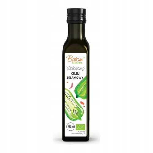 Olej Sezamowy Ekologiczny 250 ml Batom