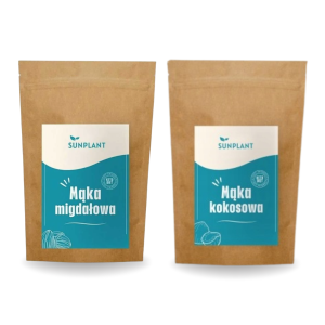Zestaw do wypieków Naturalsite – mąka migdałowa + mąka kokosowa