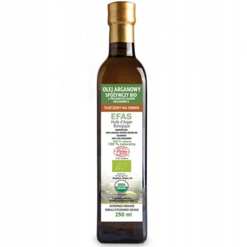 Olej Arganowy Spożywczy Nierafinowany 250 ml EFAS
