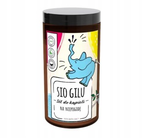 Sól do kąpieli Słomiana Pracownia Sio Gilu 560 g dla dzieci naturalna