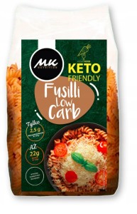 Makaron Keto Fusilli Low Carb 250g MK NUTRITION