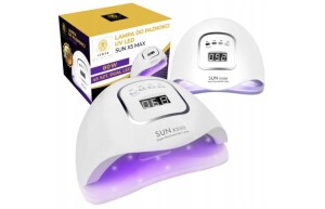 Lampa do paznokci  SUN X5 MAX, biała, 80W, Lewer