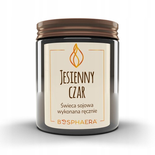 Sojowa świeca zapachowa Jesienny Czar 190 g – Bosphaera