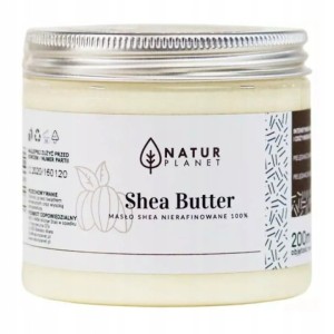 Masło Shea Nierafinowane 200ml Natur Planet