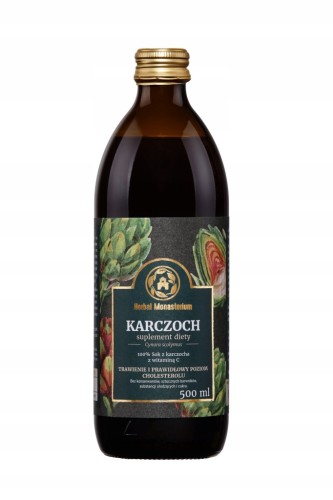Karczoch sok 500ml Herbal Monasterium