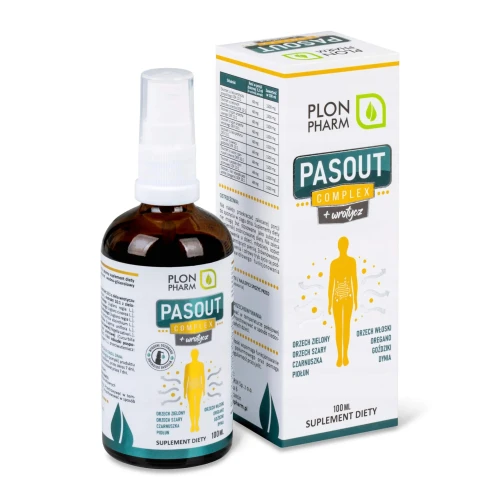 Krople Pasout Complex + wrotycz 100 ml Plon Pharm