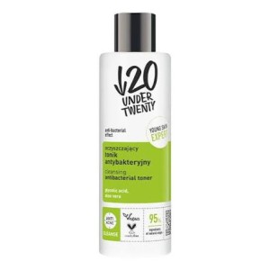 Tonik oczyszczający antybakteryjny z kwasem glikolowym Under Twenty 200 ml