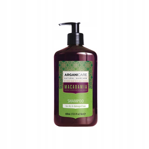 Szampon nawilżająco-rewitalizujący Macadamia Arganicare 400 ml