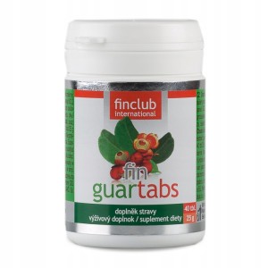 Suplement diety Guarana Guartabs 40 tabletek Finclub
