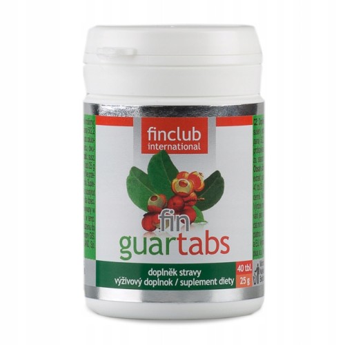 Suplement diety Guarana Guartabs 40 tabletek Finclub