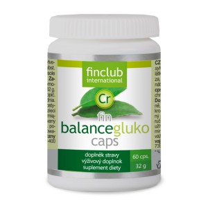 Suplement diety Fin Balancegluko Caps 60 kapsułek Finclub