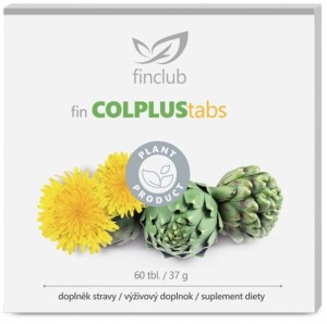 Suplement diety Fin Colplustabs karczoch i mniszek lekarski 60 tabletek Finclub