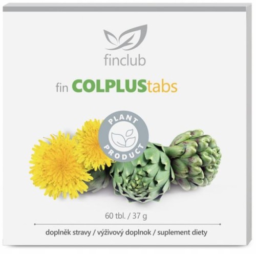 Suplement diety Fin Colplustabs karczoch i mniszek lekarski 60 tabletek Finclub