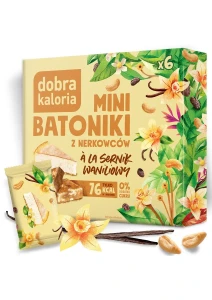 Mini batoniki à la sernik waniliowy 6 × 17 g (102 g) Dobra kaloria